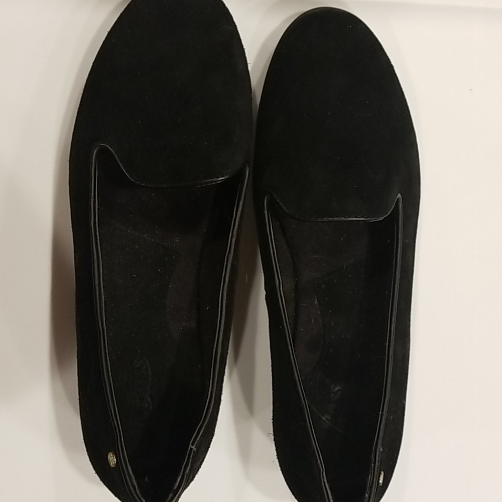 Womens Bass shoes size 8M black suede